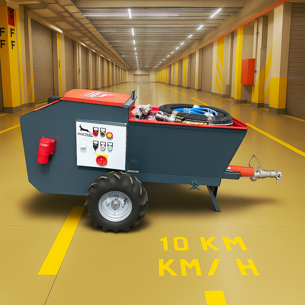 ADJUSTABLE 1.50 M – 2.50 M PAVER (Finisher) MANUEL