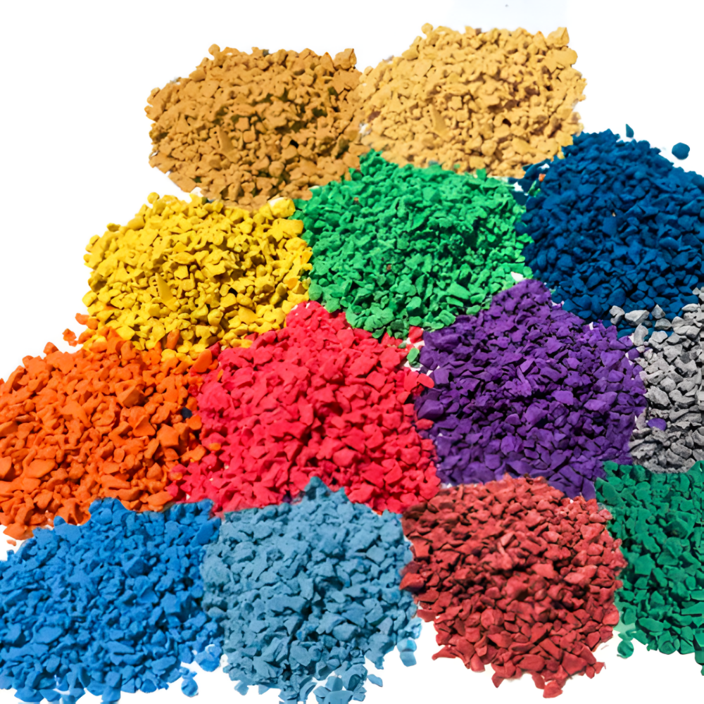 UV resistant EPDM rubber granule products